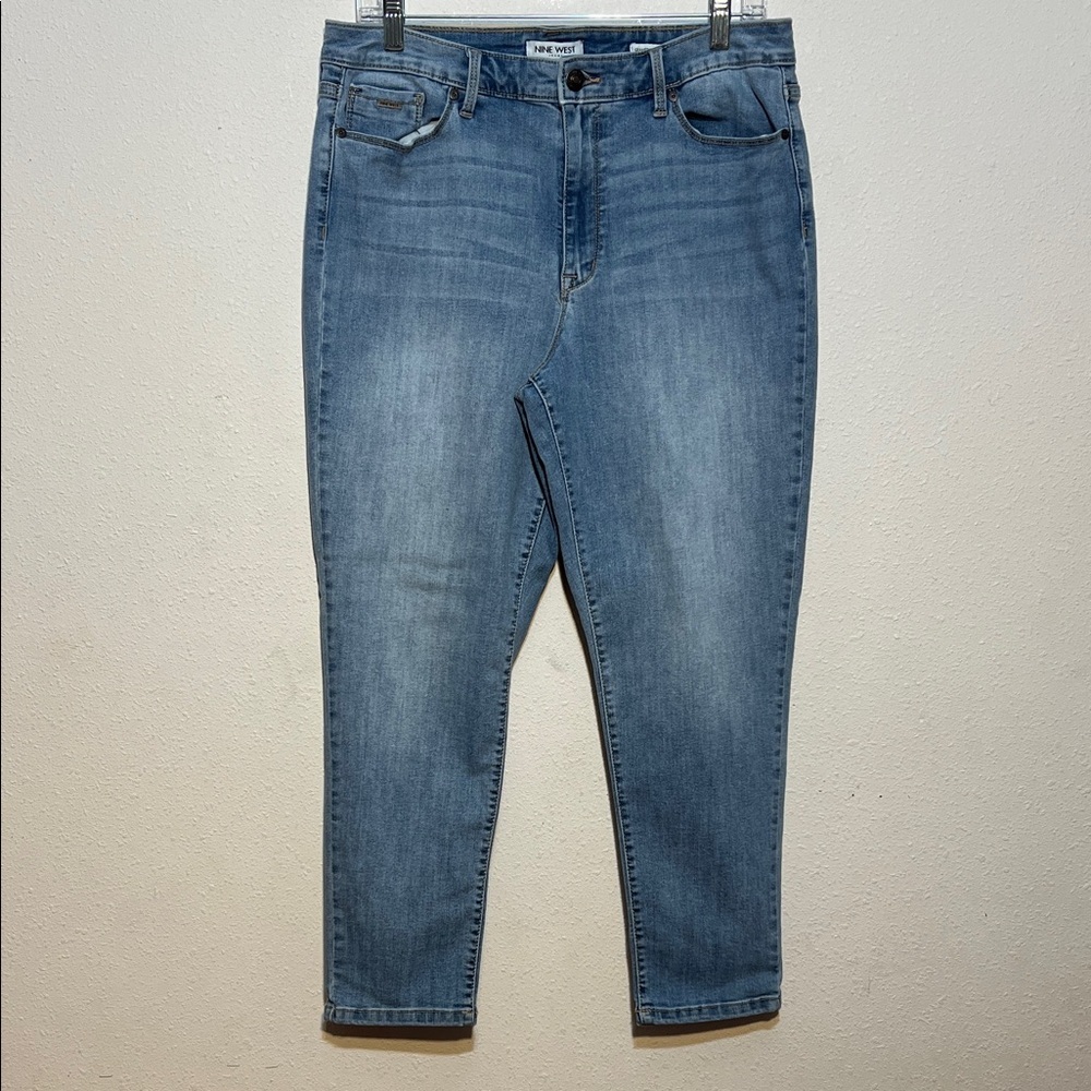 Nine West Gramercy Cropped Jeans Size 14